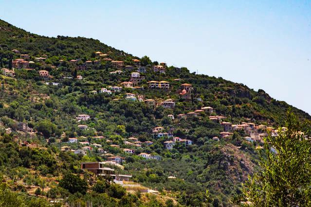 Sea And Mountain View Villa Kalamata Exterior photo